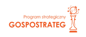 Logo programu strategicznego Gospostrateg z linkiem
